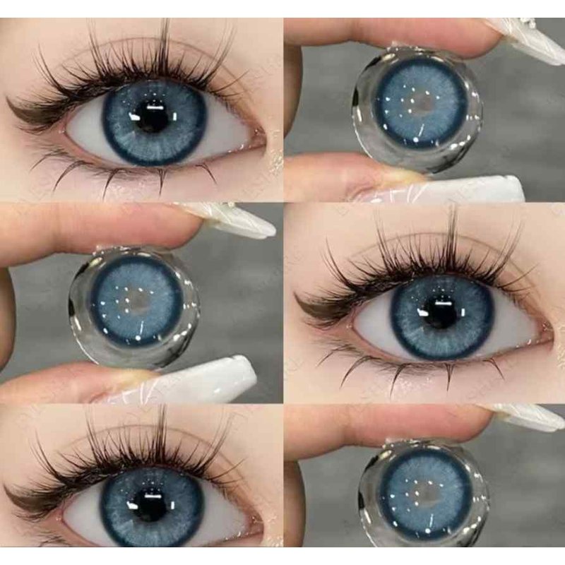 Chaniel M°6 Soft Contact Lens Color Blue