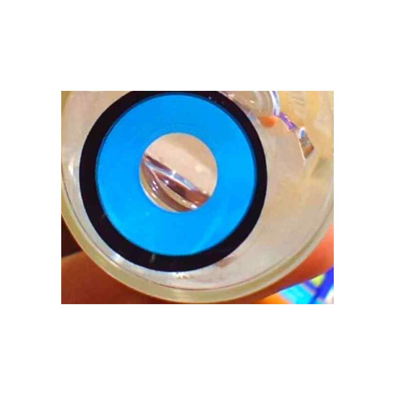 Circle Blue Halloween Lens
