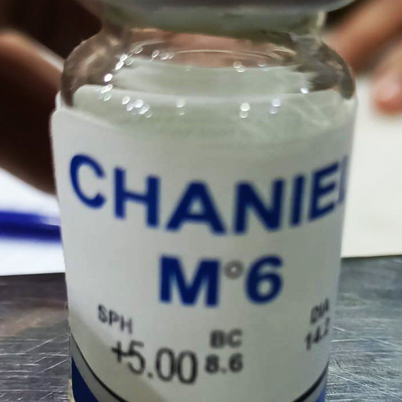 Chanel soft contact lens blue blister pack