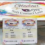 Glamour Eyes Gray -4.50 monthly box packaging